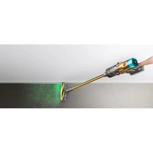 Вертикальный пылесос Dyson V12 Detect Slim Absolute SV46 (448870-01) (золотистый/серебристый) 4