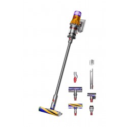 Вертикальный пылесос Dyson V12 Detect Slim Absolute (SV46) (желтый/никель)