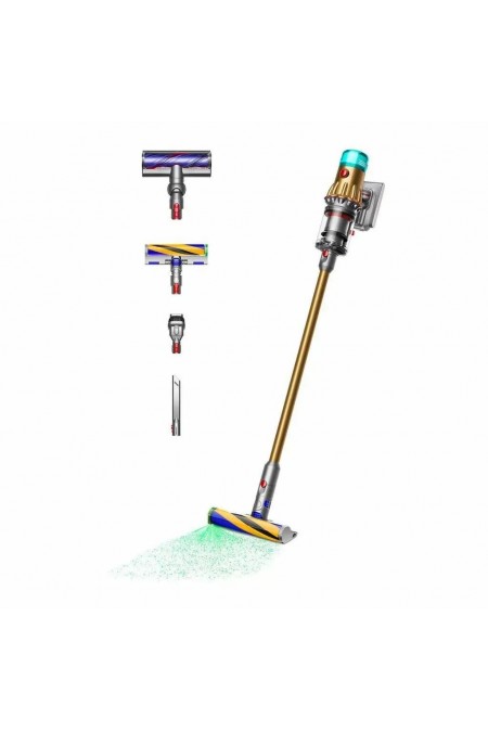 Вертикальный пылесос Dyson V12 Detect Slim Absolute (SV46) (золотистый/серебристый) 2