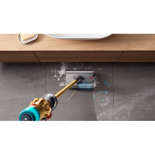 Вертикальный пылесос Dyson V12S Detect Slim Submarine (золотой) 6