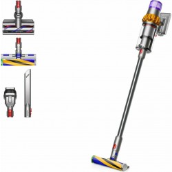 Вертикальный пылесос Dyson V15 Detect Absolute (SV47) Yellow/Nickel (желтый/никель)