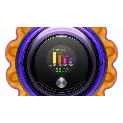 Вертикальный пылесос Dyson V15 Detect Absolute (SV47) Yellow/Nickel (желтый/никель) 4