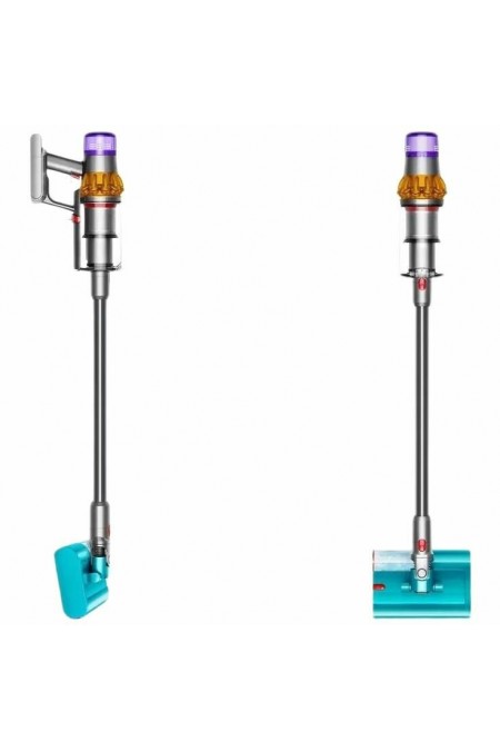 Вертикальный пылесос Dyson V15s Detect Submarine (SV47) Yellow/Nickel (желтый/никель) 2