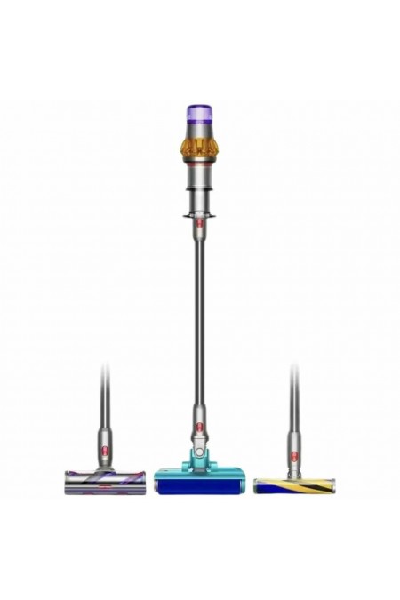 Вертикальный пылесос Dyson V15s Detect Submarine (SV47) Yellow/Nickel (желтый/никель) 3
