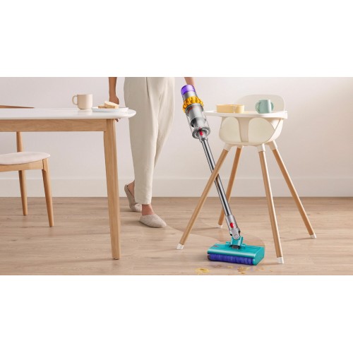 Вертикальный пылесос Dyson V15s Detect Submarine (SV47) (448798-01) (желтый/никель) 5