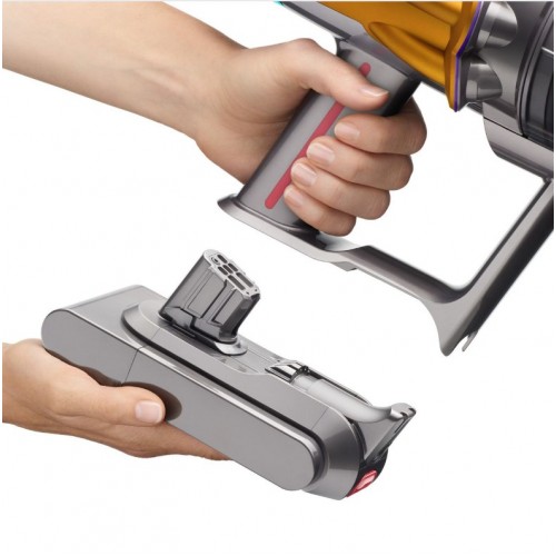 Вертикальный пылесос Dyson V15s Detect Submarine (SV47) (448798-01) (желтый/никель) 7