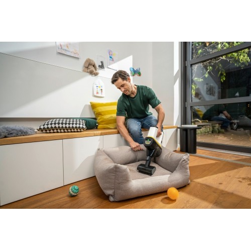 Вертикальный пылесос Karcher VC 6 Cordless OurFamily Pet (1.198-673.0) (серебристый/белый) 1