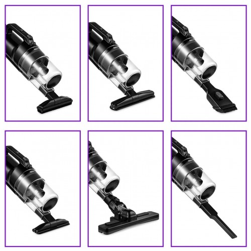 Вертикальный пылесос Kitfort KT-5142 (черный/белый) 6