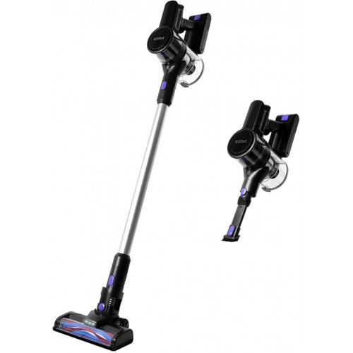 Вертикальный пылесос Kitfort KT-5151 (черный/фиолетовый) 