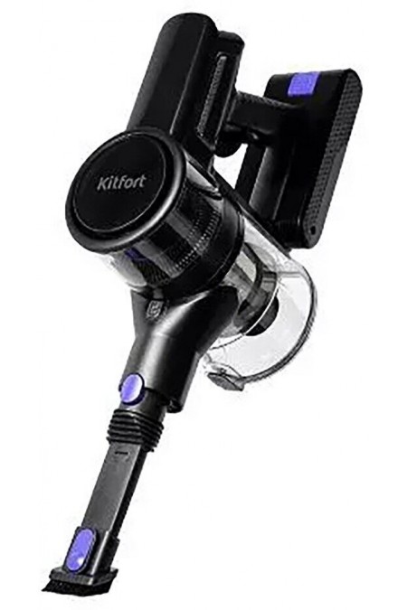 Вертикальный пылесос Kitfort KT-5151 (черный/фиолетовый) 2