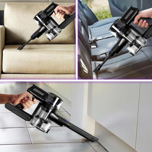 Вертикальный пылесос Kitfort KT-5151 (черный/фиолетовый) 4