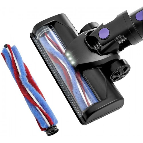 Вертикальный пылесос Kitfort KT-5151 (черный/фиолетовый) 5