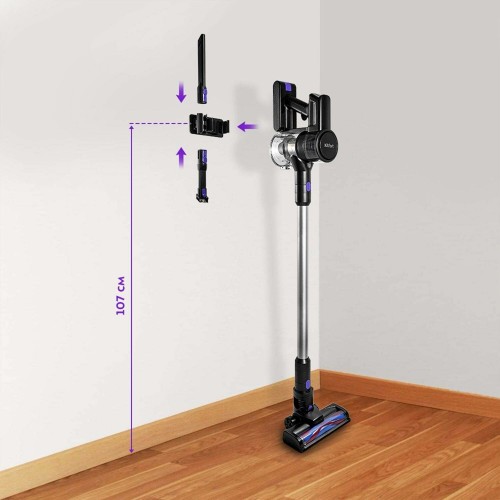 Вертикальный пылесос Kitfort KT-5151 (черный/фиолетовый) 7