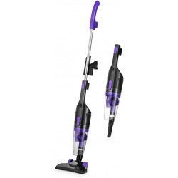 Вертикальный пылесос Kitfort КТ-5156 (черный/фиолетовый)
