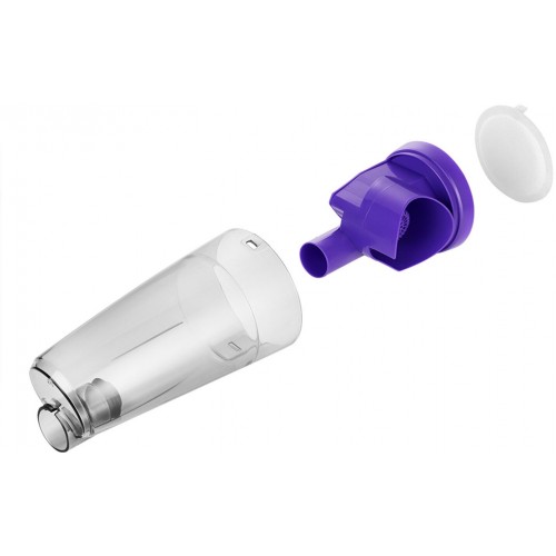 Вертикальный пылесос Kitfort КТ-5156 (черный/фиолетовый) 4