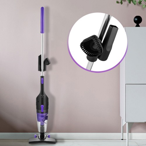 Вертикальный пылесос Kitfort КТ-5156 (черный/фиолетовый) 7