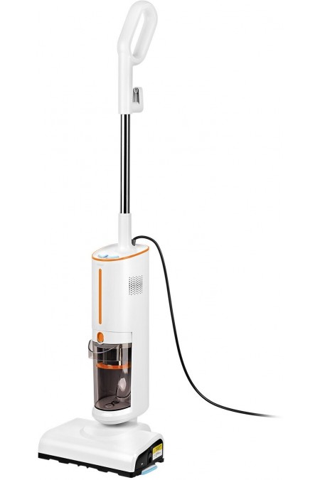 Вертикальный пылесос Kitfort КТ-5157-2 (белый/оранжевый) 