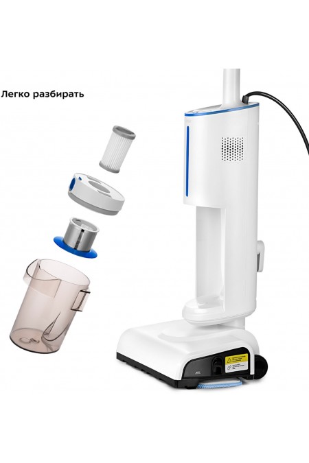 Вертикальный пылесос Kitfort KT-5157-3 (белый) 2