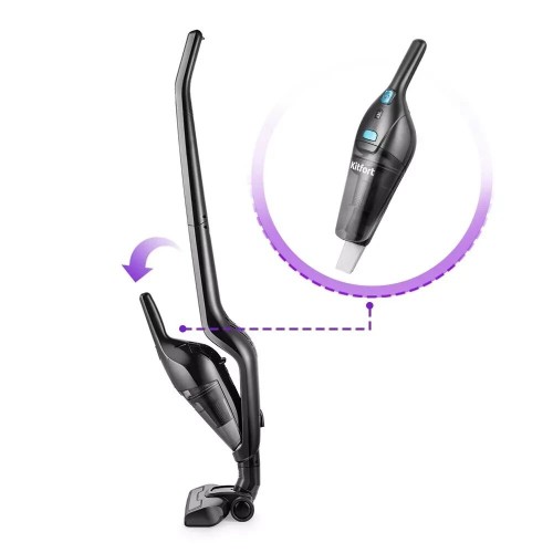 Вертикальный пылесос Kitfort KT-5161-1 (серый) 9