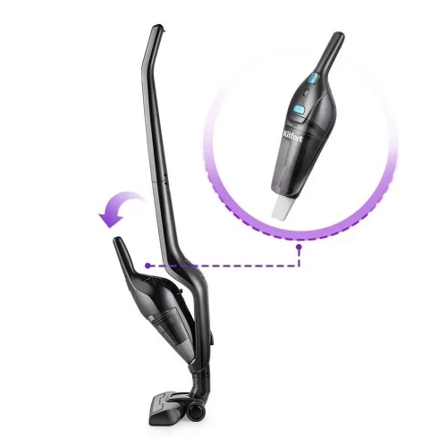 Вертикальный пылесос Kitfort KT-5161-1 (серый) 9