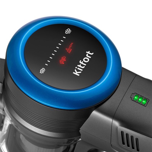 Вертикальный пылесос Kitfort КТ-5175-1 (синий/черный) 2