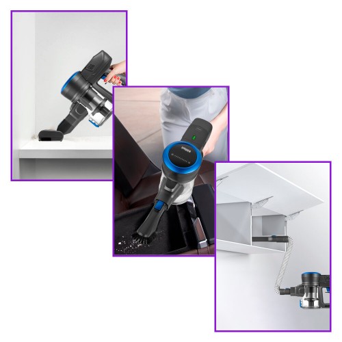 Вертикальный пылесос Kitfort КТ-5175-1 (синий/черный) 7