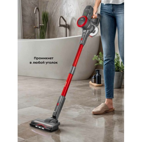 Вертикальный пылесос Kitfort КТ-5175-2 (красный/черный) 1