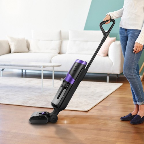 Вертикальный пылесос Kitfort КТ-5176 (черный/фиолетовый) 2