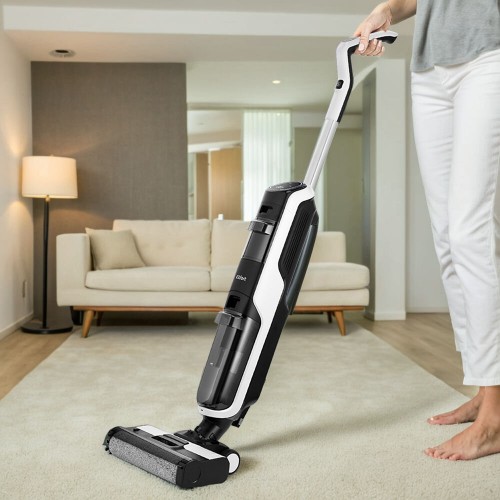 Вертикальный пылесос Kitfort КТ-5229 (белый/черный) 1