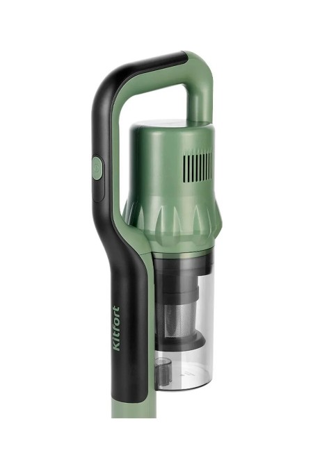 Вертикальный пылесос Kitfort КТ-5237 (зеленый/черный) 4