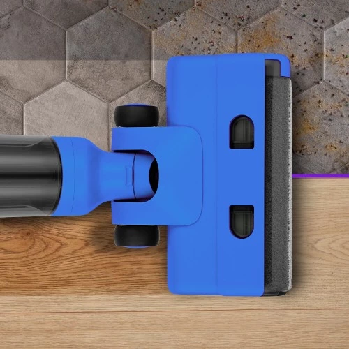 Вертикальный пылесос Kitfort KT-5238-2 (черный/синий) 3