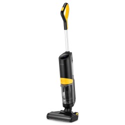 Вертикальный пылесос Kitfort КТ-5258 (черный/желтый)
