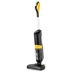 Вертикальный пылесос Kitfort КТ-5258 (черный/желтый)