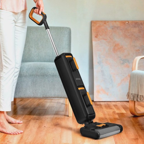 Вертикальный пылесос Kitfort КТ-5260 (черный/оранжевый) 1