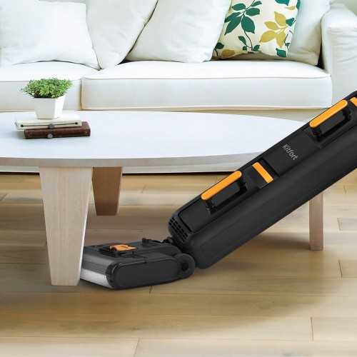 Вертикальный пылесос Kitfort КТ-5260 (черный/оранжевый) 7