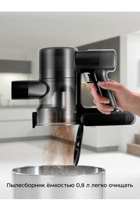 Вертикальный пылесос Kitfort КТ-5283 (черный) 6