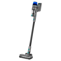 Вертикальный пылесос Kitfort КТ-5305 (серый/синий)