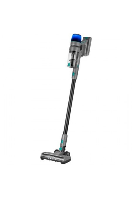 Вертикальный пылесос Kitfort КТ-5305 (серый/синий) 