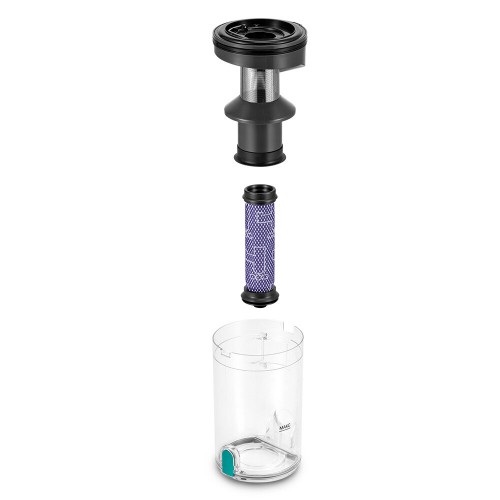 Вертикальный пылесос Kitfort КТ-5305 (серый/синий) 1