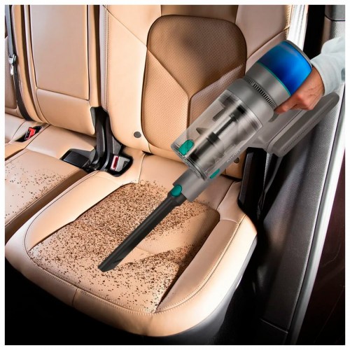 Вертикальный пылесос Kitfort КТ-5305 (серый/синий) 5