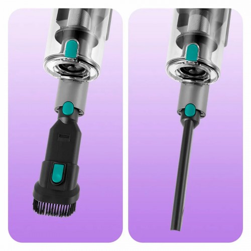 Вертикальный пылесос Kitfort КТ-5305 (серый/синий) 7