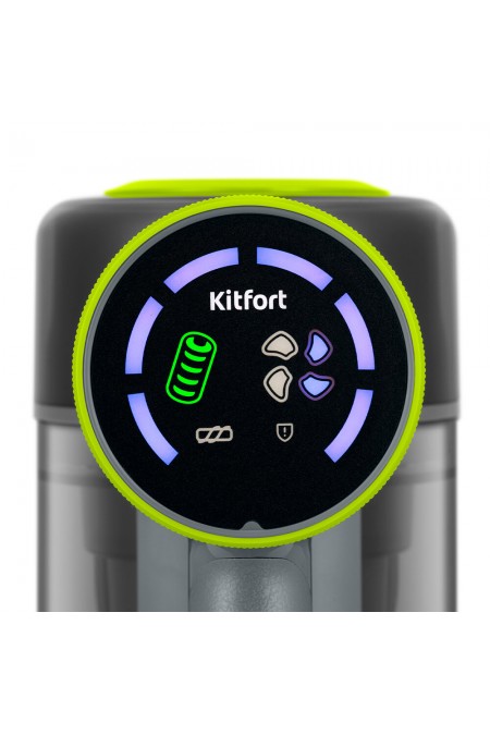 Вертикальный пылесос Kitfort КТ-5306 (серый/зеленый) 2