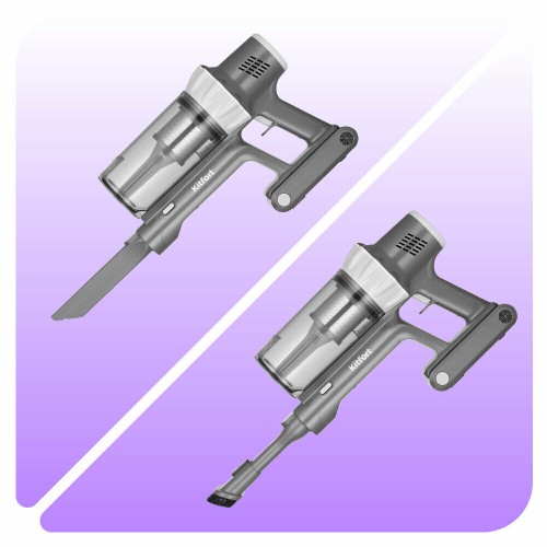 Вертикальный пылесос Kitfort КТ-5341 (серый) 4
