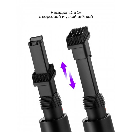 Вертикальный пылесос Kitfort КТ-5389 (черный/красный) 3