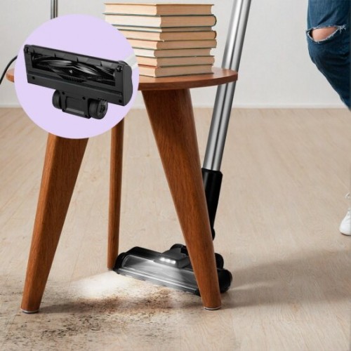 Вертикальный пылесос Kitfort КТ-5393 (черный/серебристый) 6