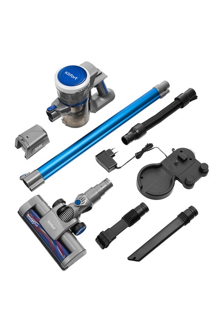 Вертикальный пылесос Kitfort KT-541-1 (голубой) 2