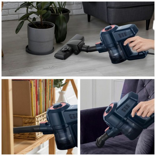 Вертикальный пылесос Kitfort КТ-5531 (синий/черный) 1