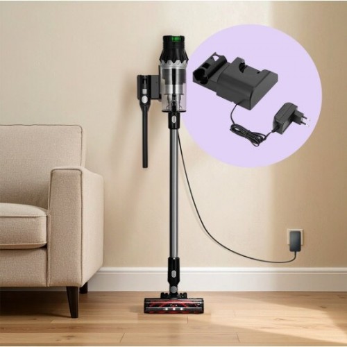 Вертикальный пылесос Kitfort КТ-5549 (черный/серебристый) 5