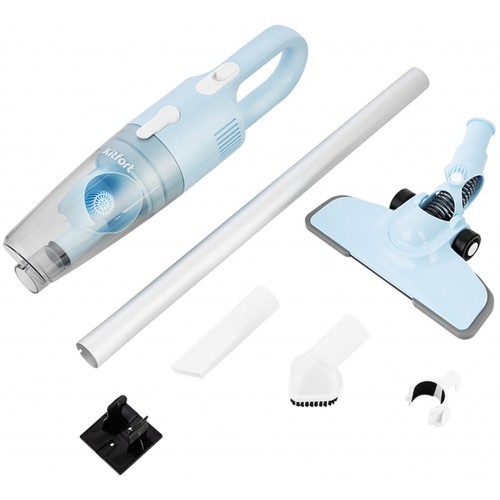 Вертикальный пылесос Kitfort KT-586-2 (голубой) 1
