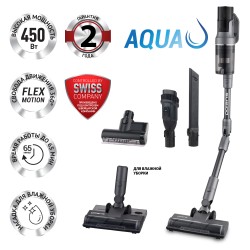 Вертикальный пылесос Polaris PVCS 4010 FusionPRO (серый)